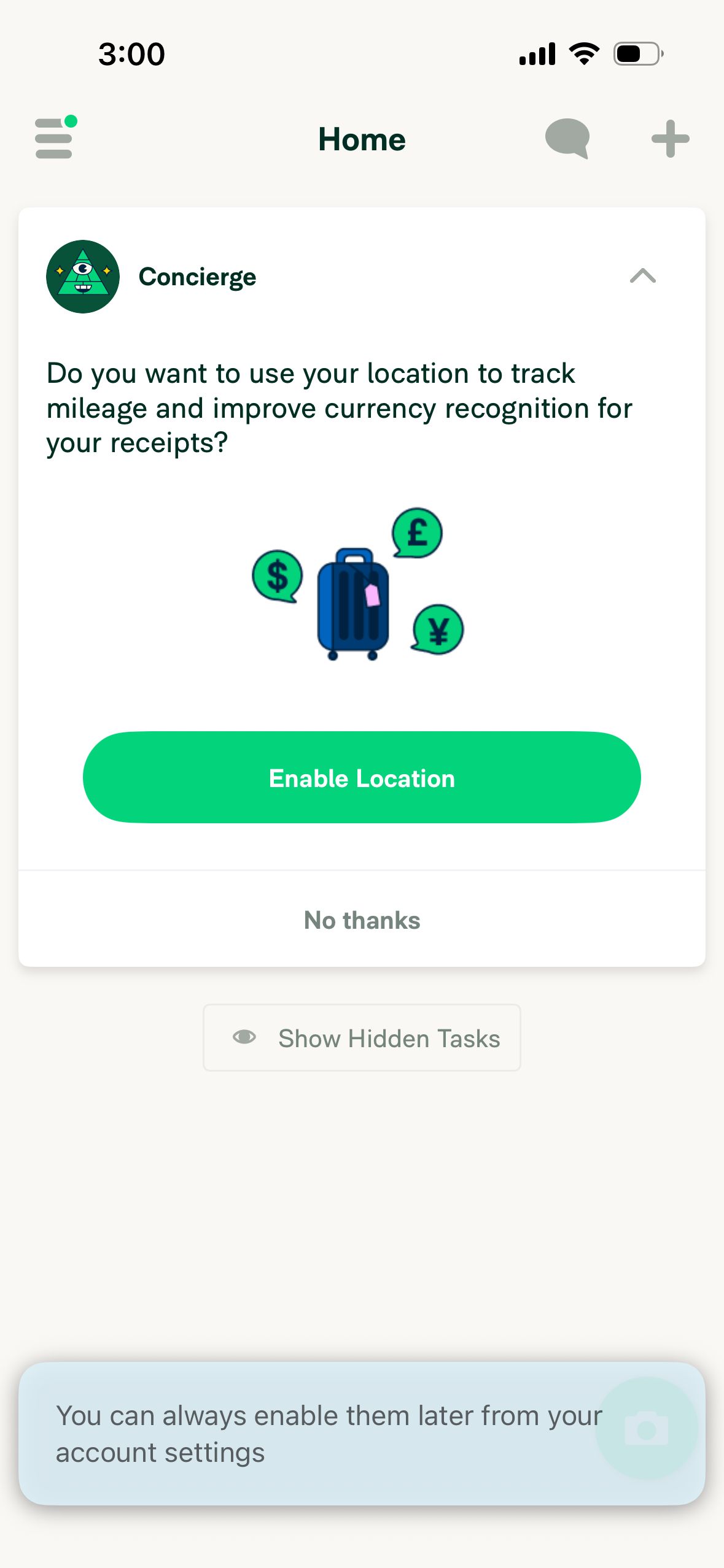 Dialog / Modal (Expensify)