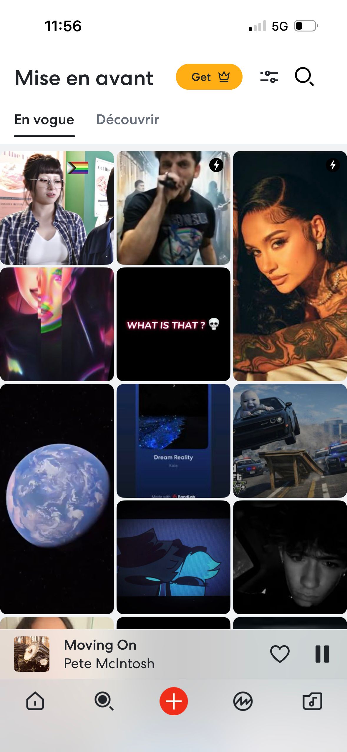 content discovery (BandLab)