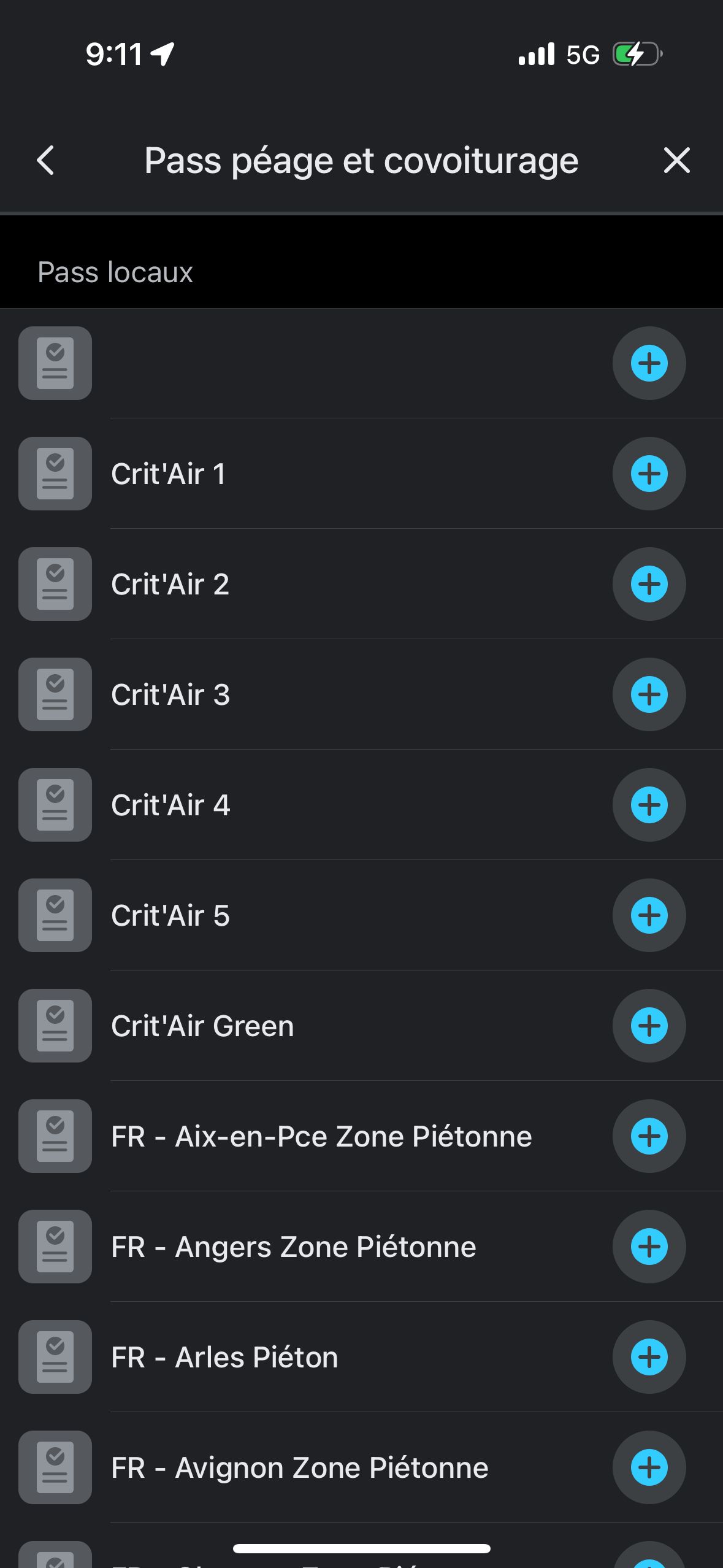 list (Waze)
