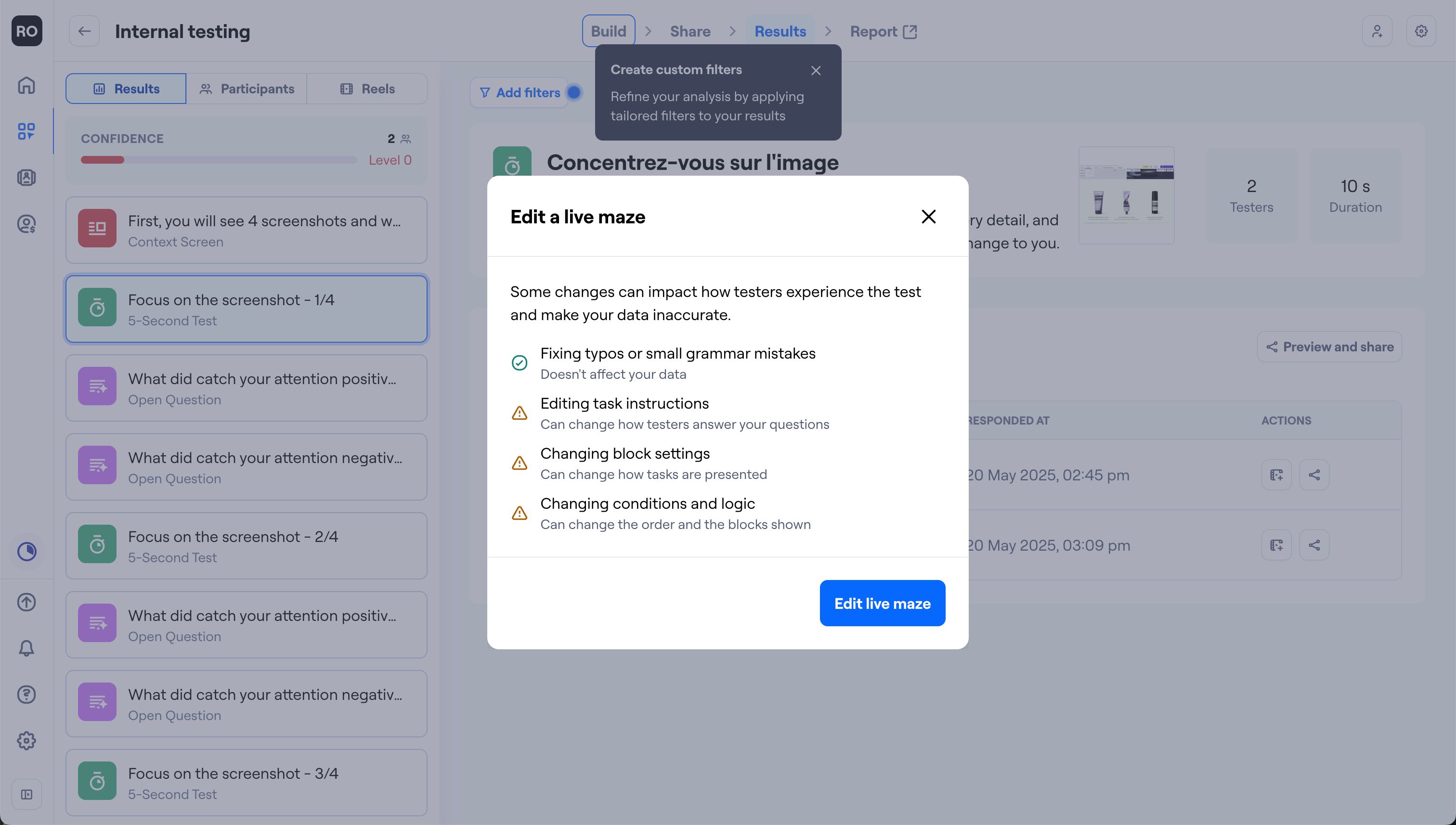 modal (Maze)