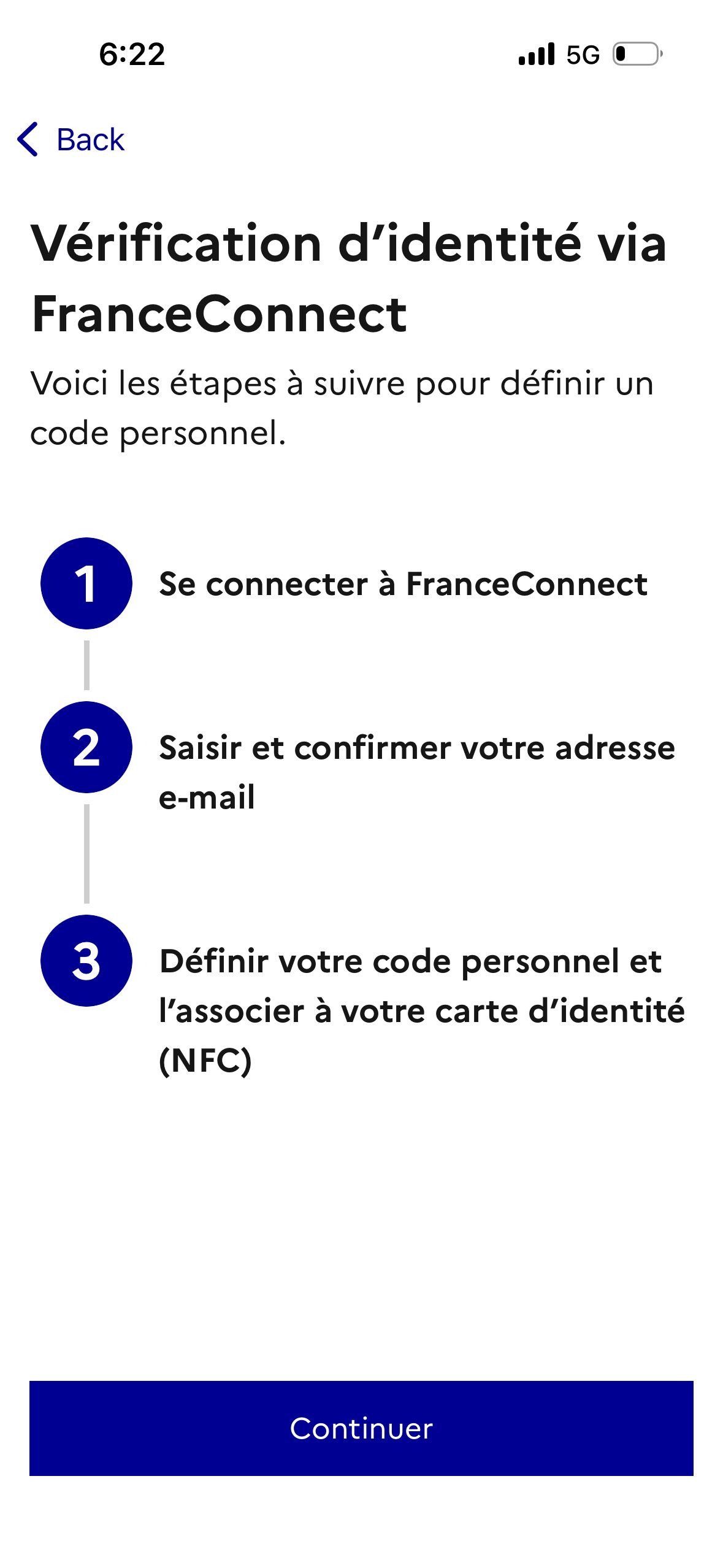 Onboarding (France identité)