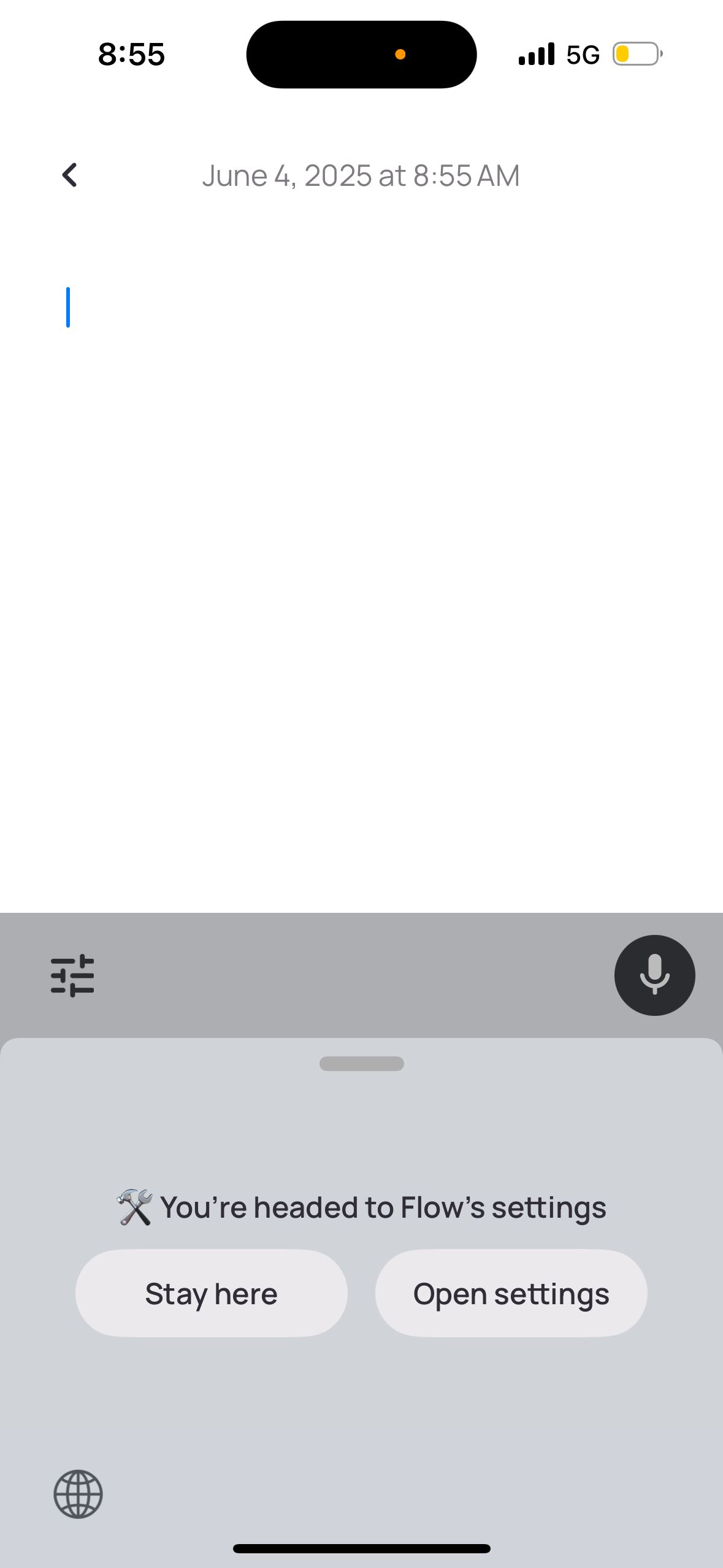 Modal (Wispr Flow)
