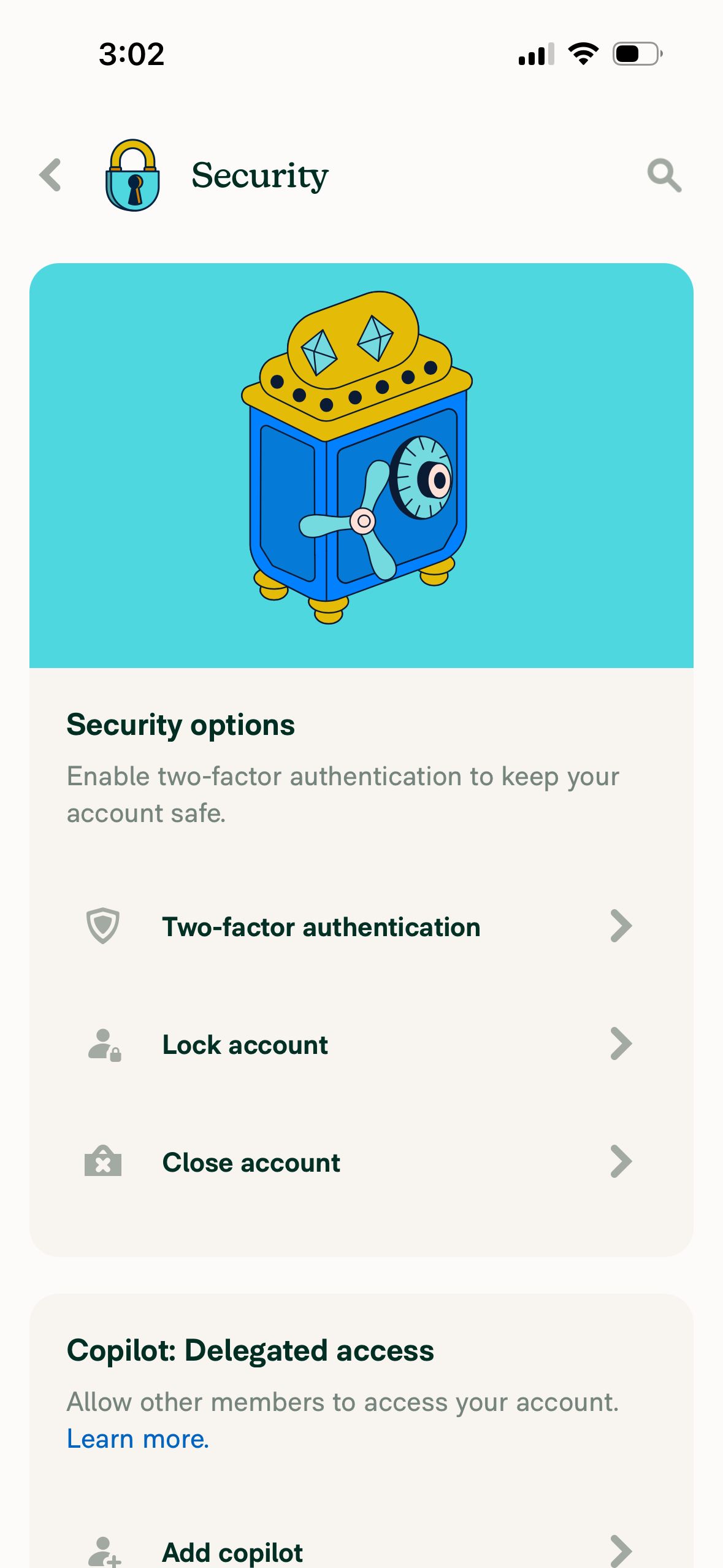 settings (Expensify)