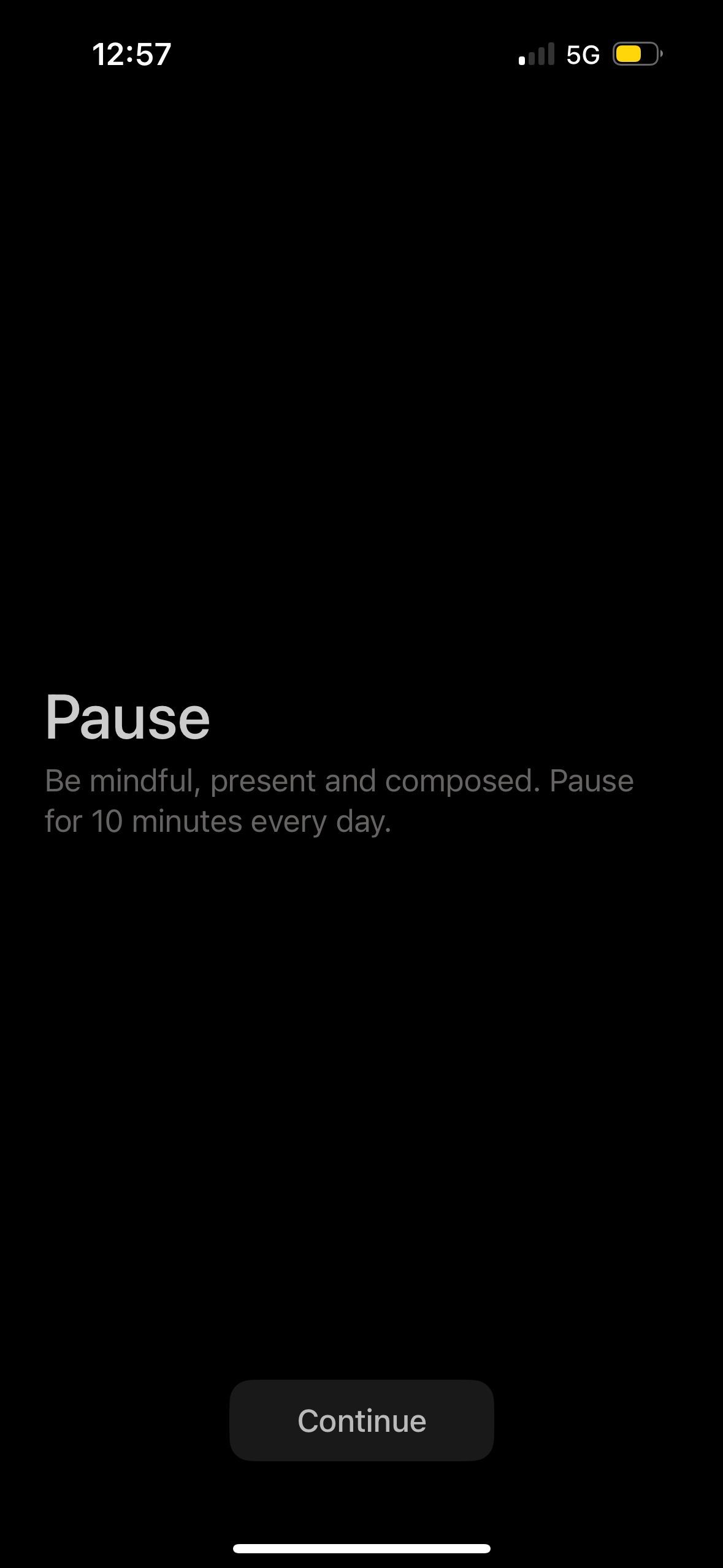 dialog (Mindfulness App)