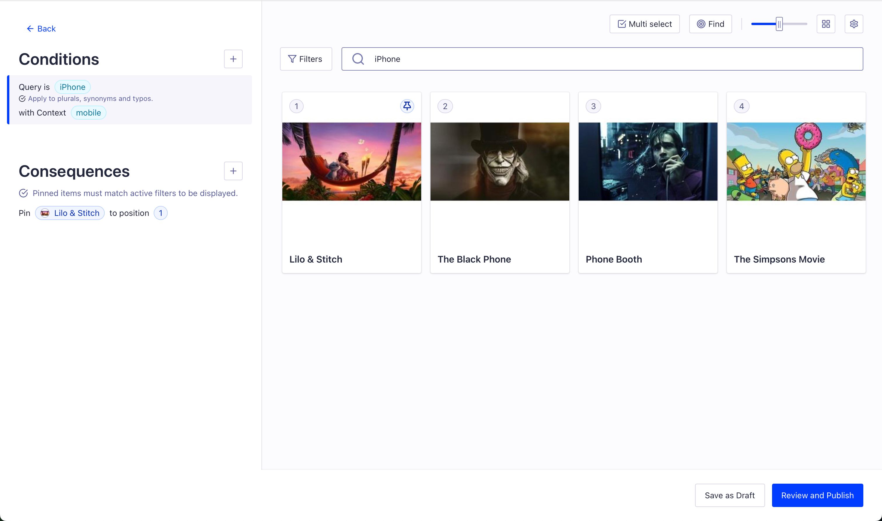 Search Results (Algolia)