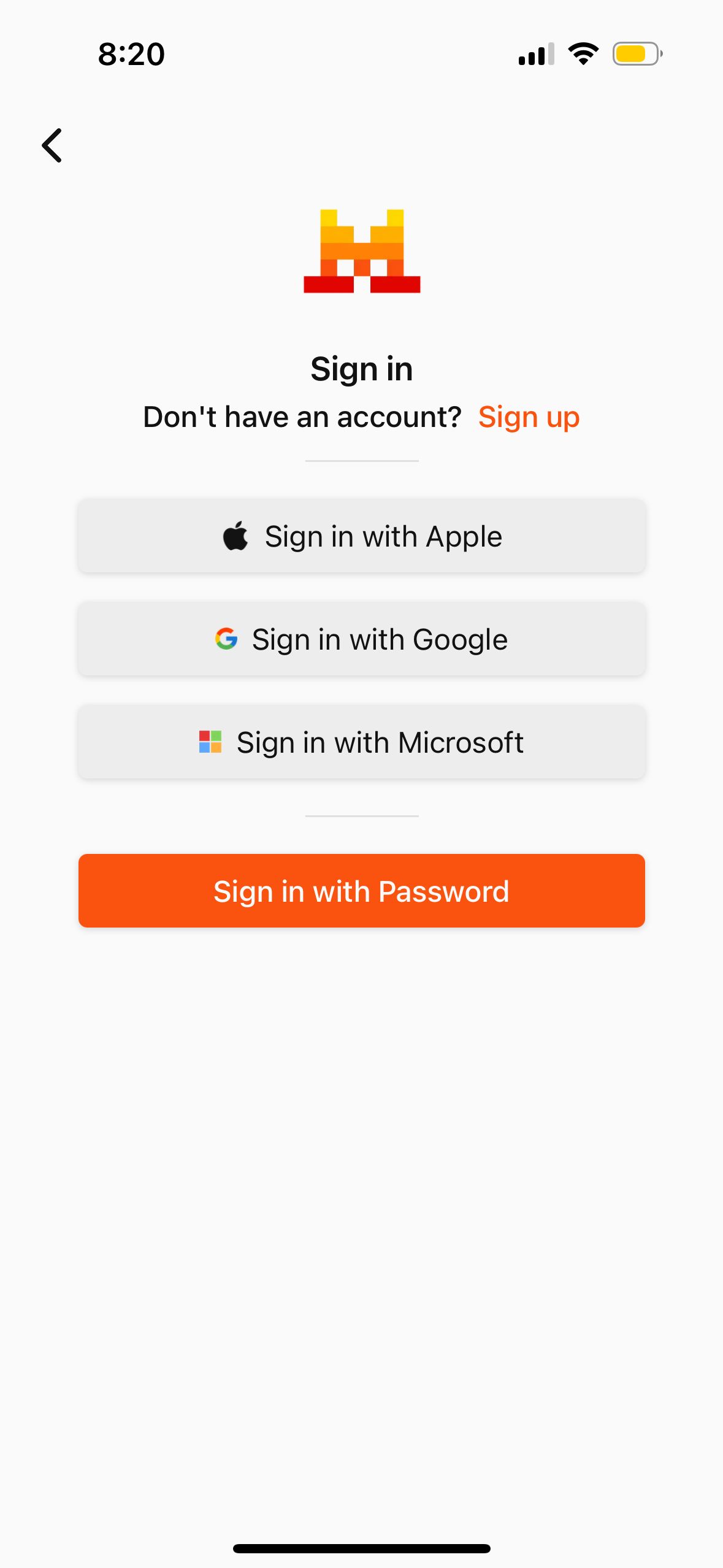 login (Le Chat)