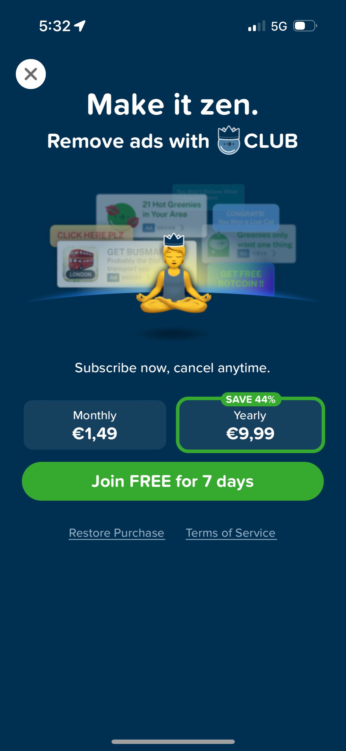 Subscription (Citymapper)