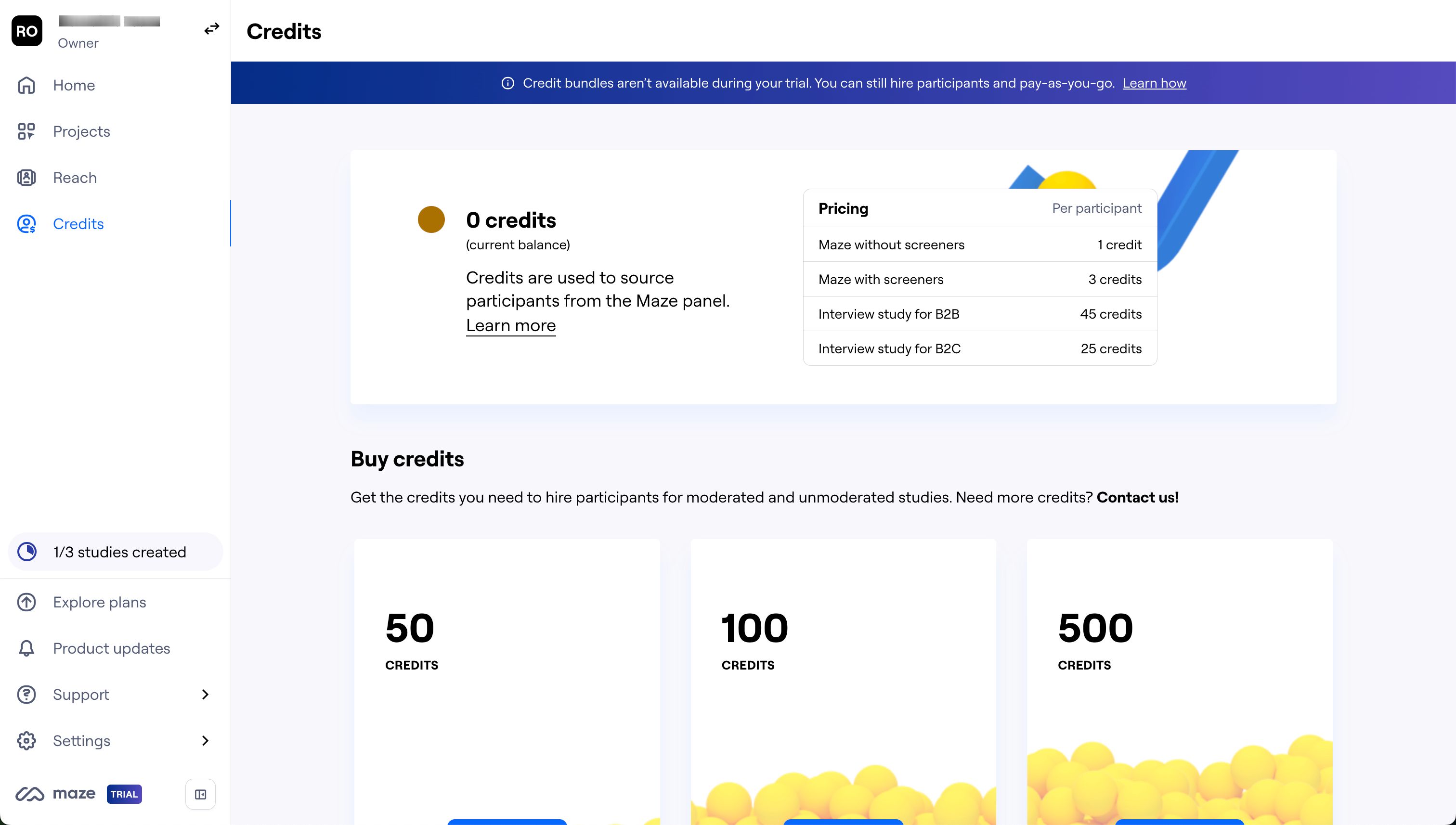 Pricing (Maze)