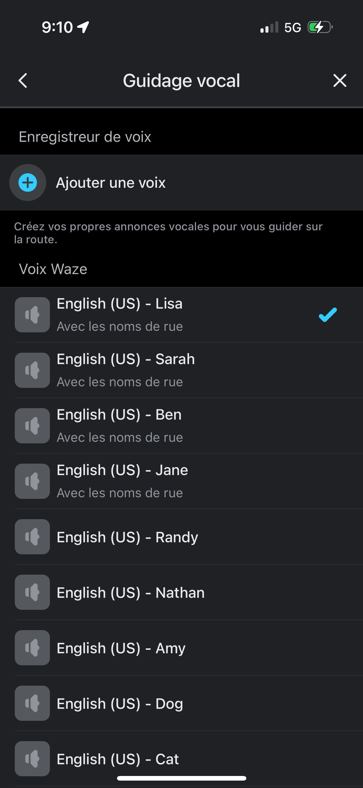 List (Waze)