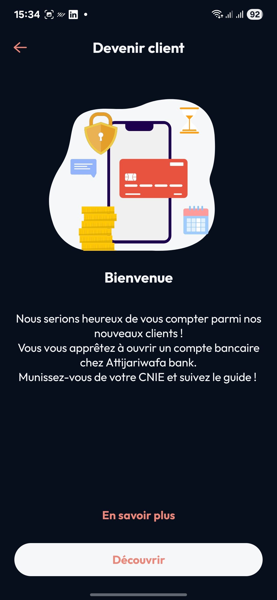 onboarding (Attijariwafa bank)