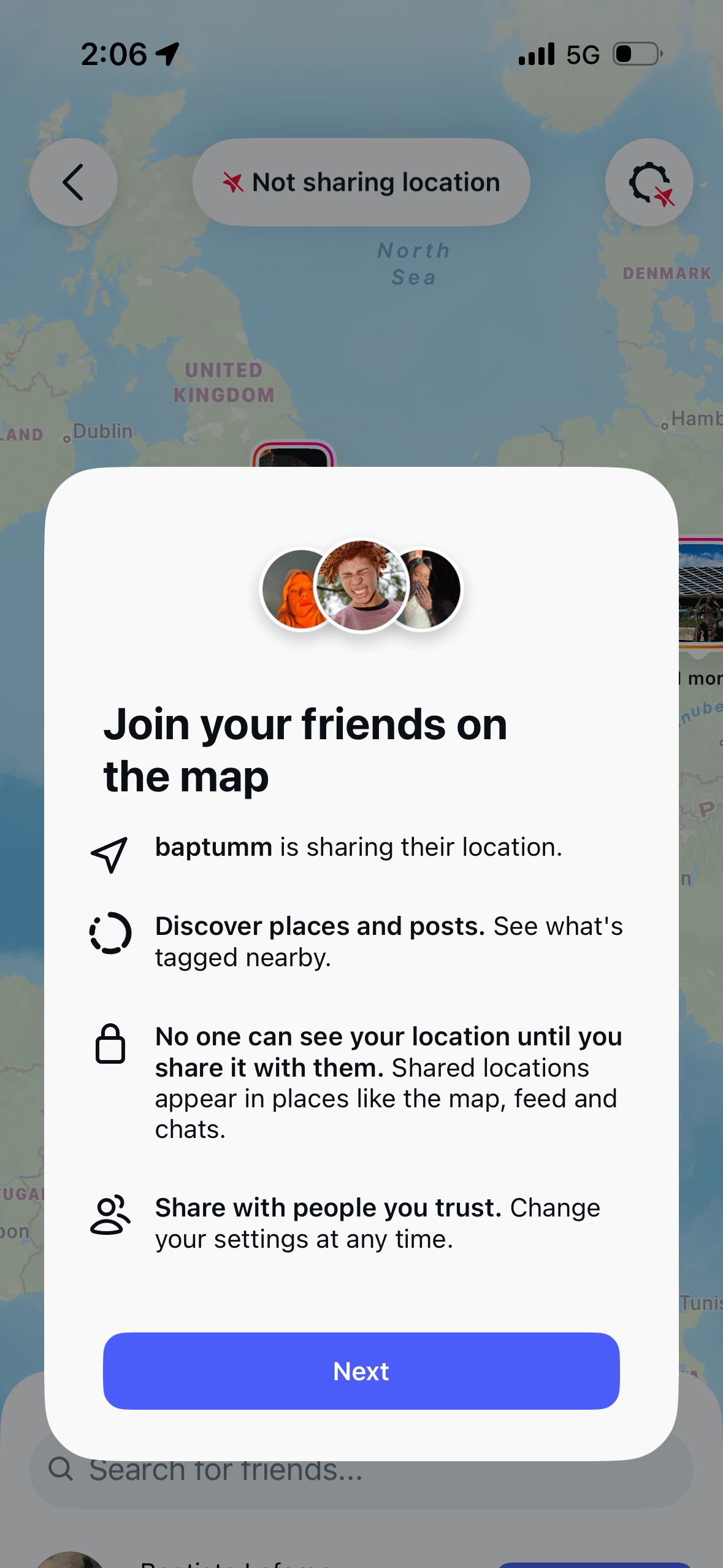 Onboarding (Instagram)