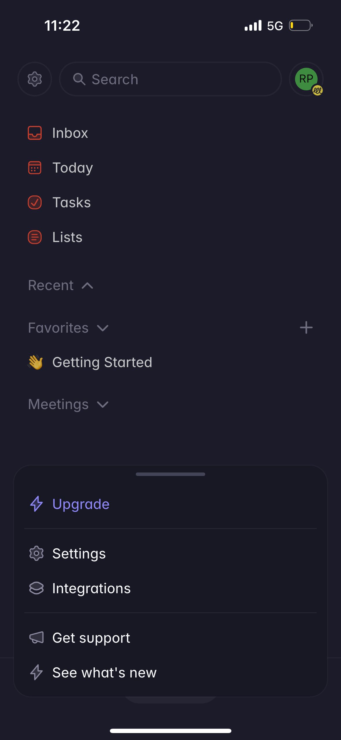 navigation (Superlist)
