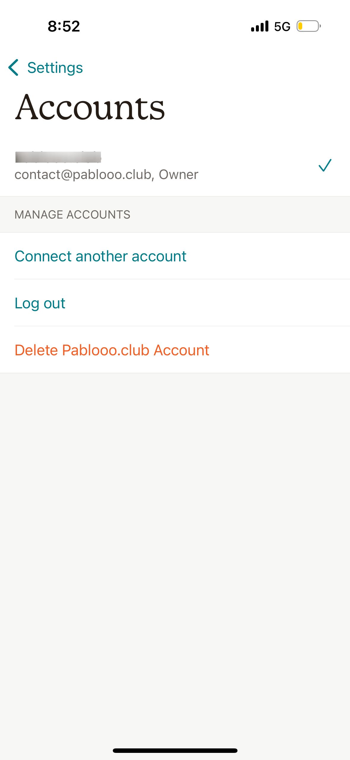 settings (Mailchimp)