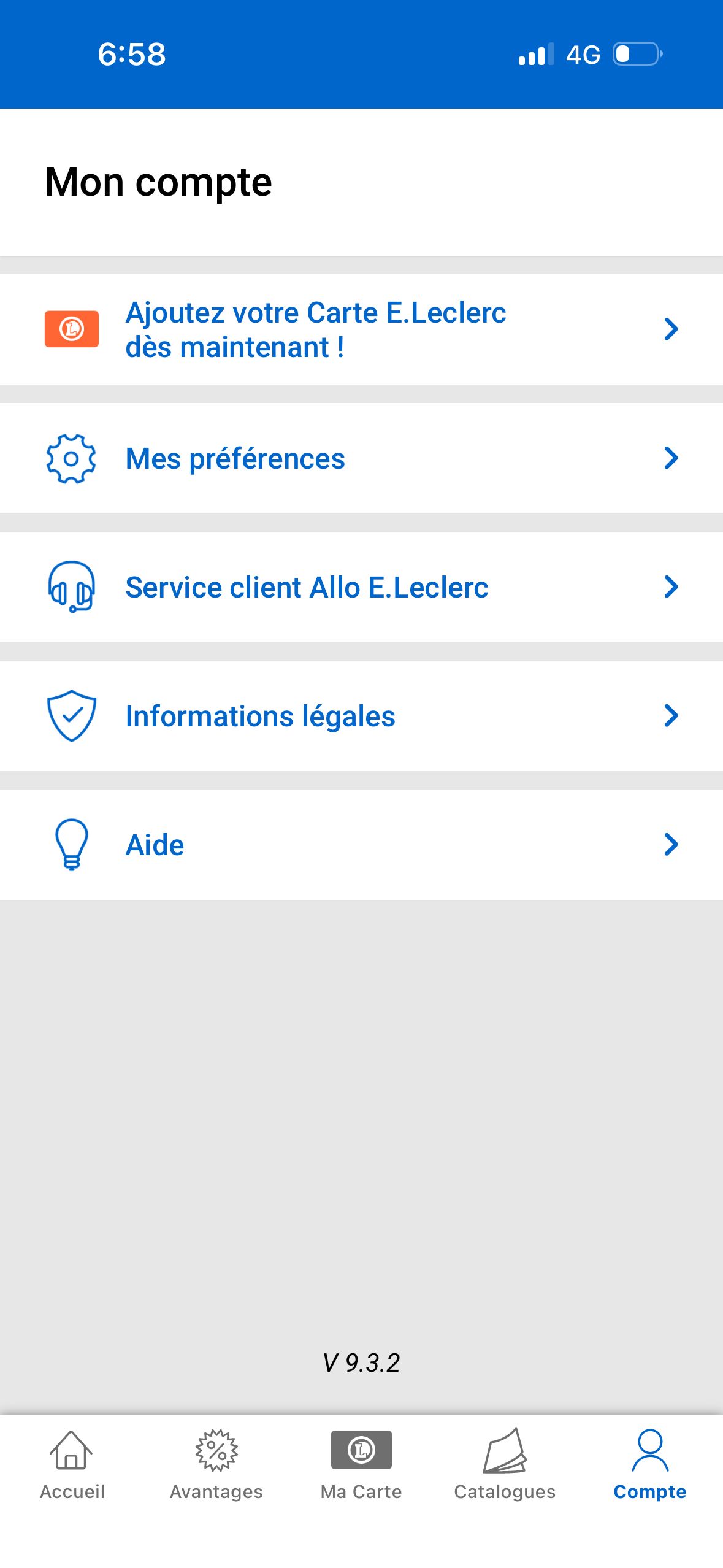 account (Mon E. Leclerc)
