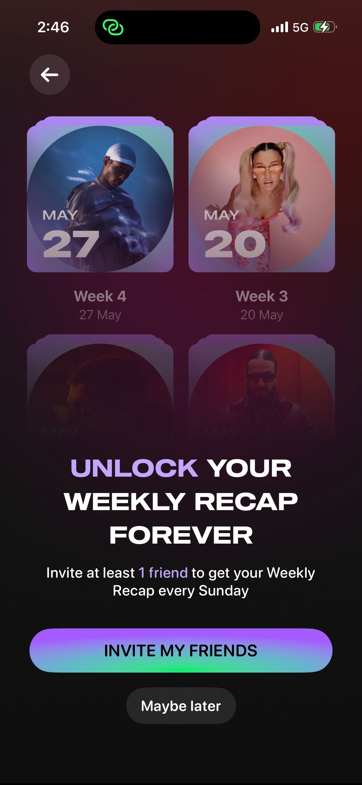 Invite Screen (Airbuds)