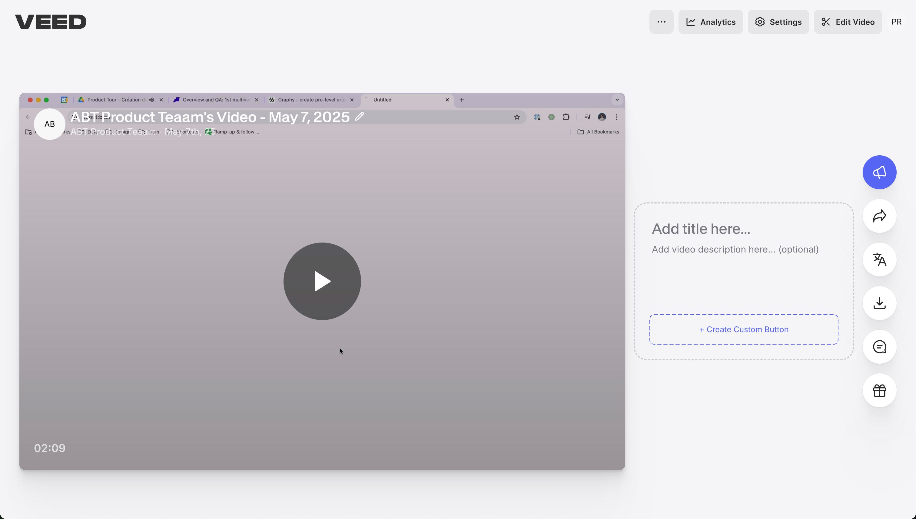 video player (Veed)