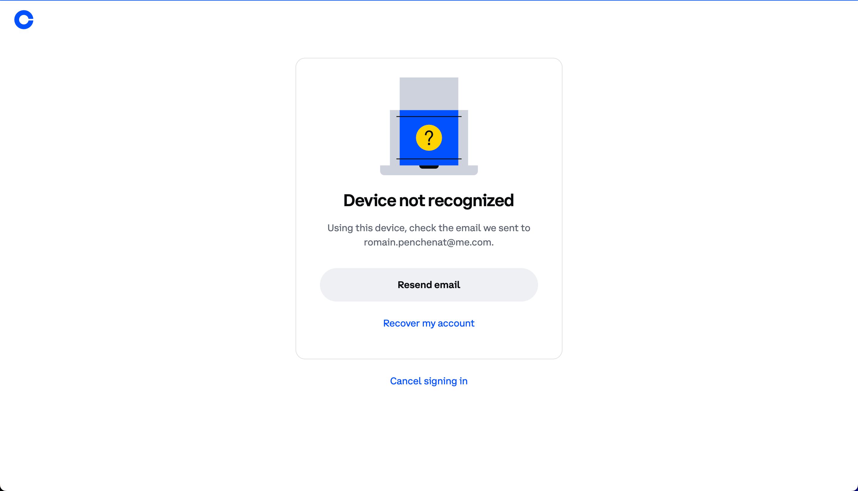 login (Coinbase)