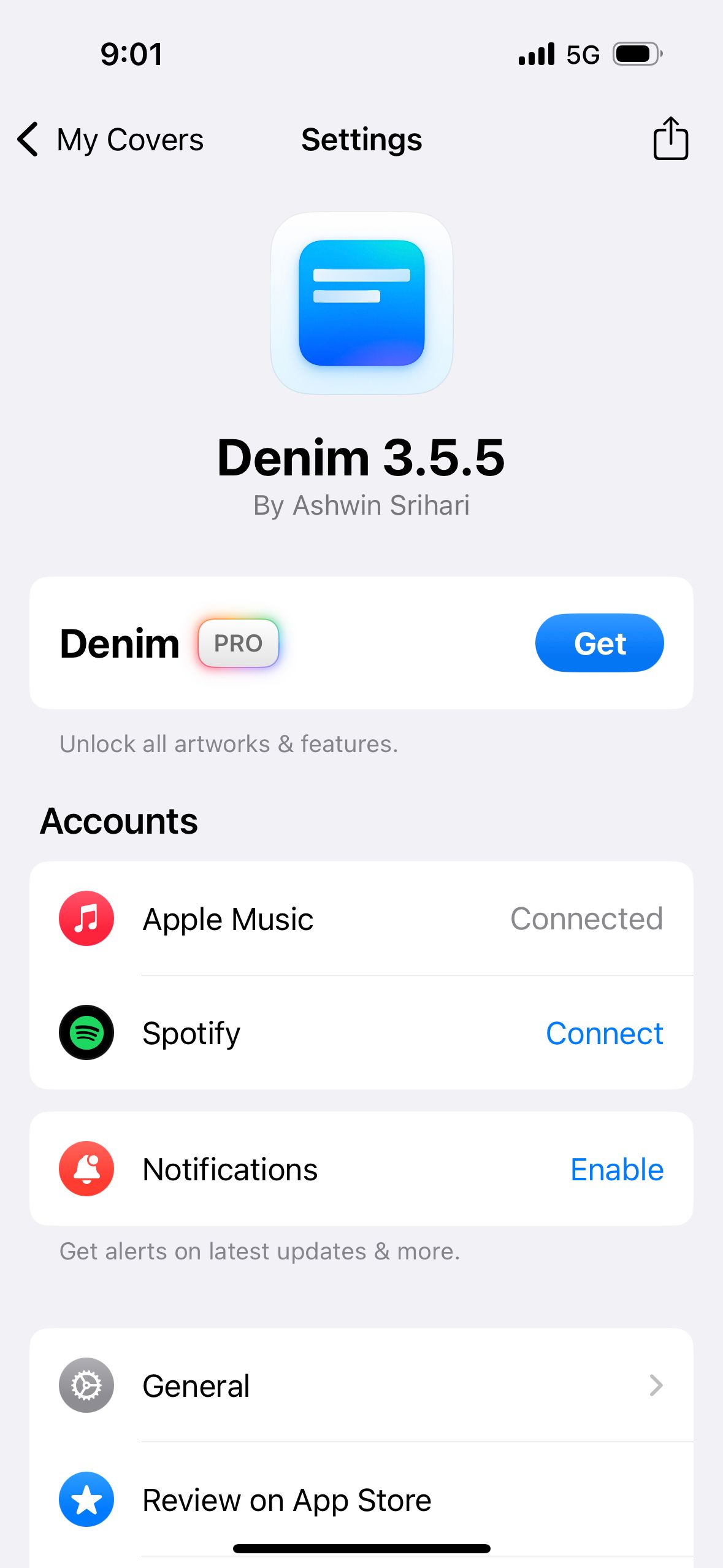 settings (Denim)
