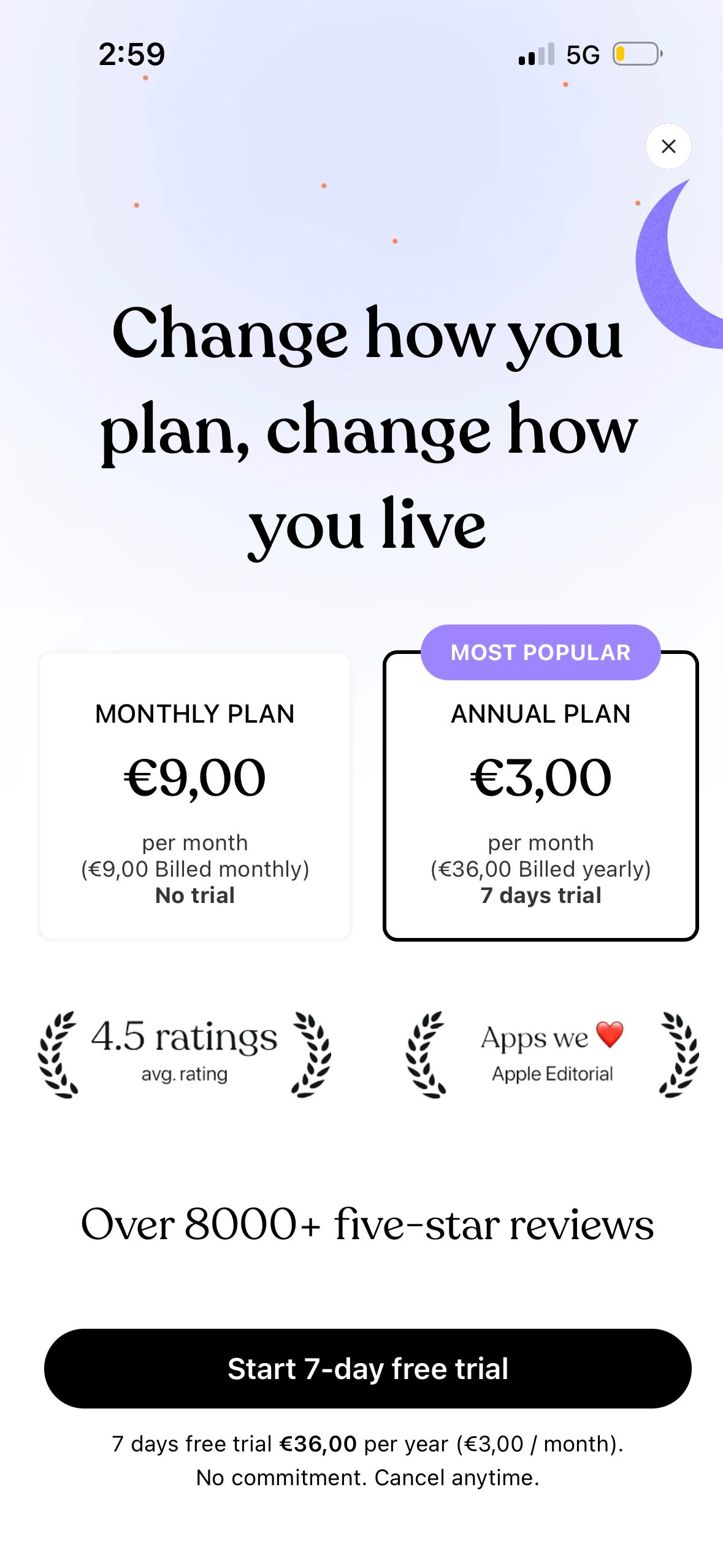 Pricing (Tiimo)