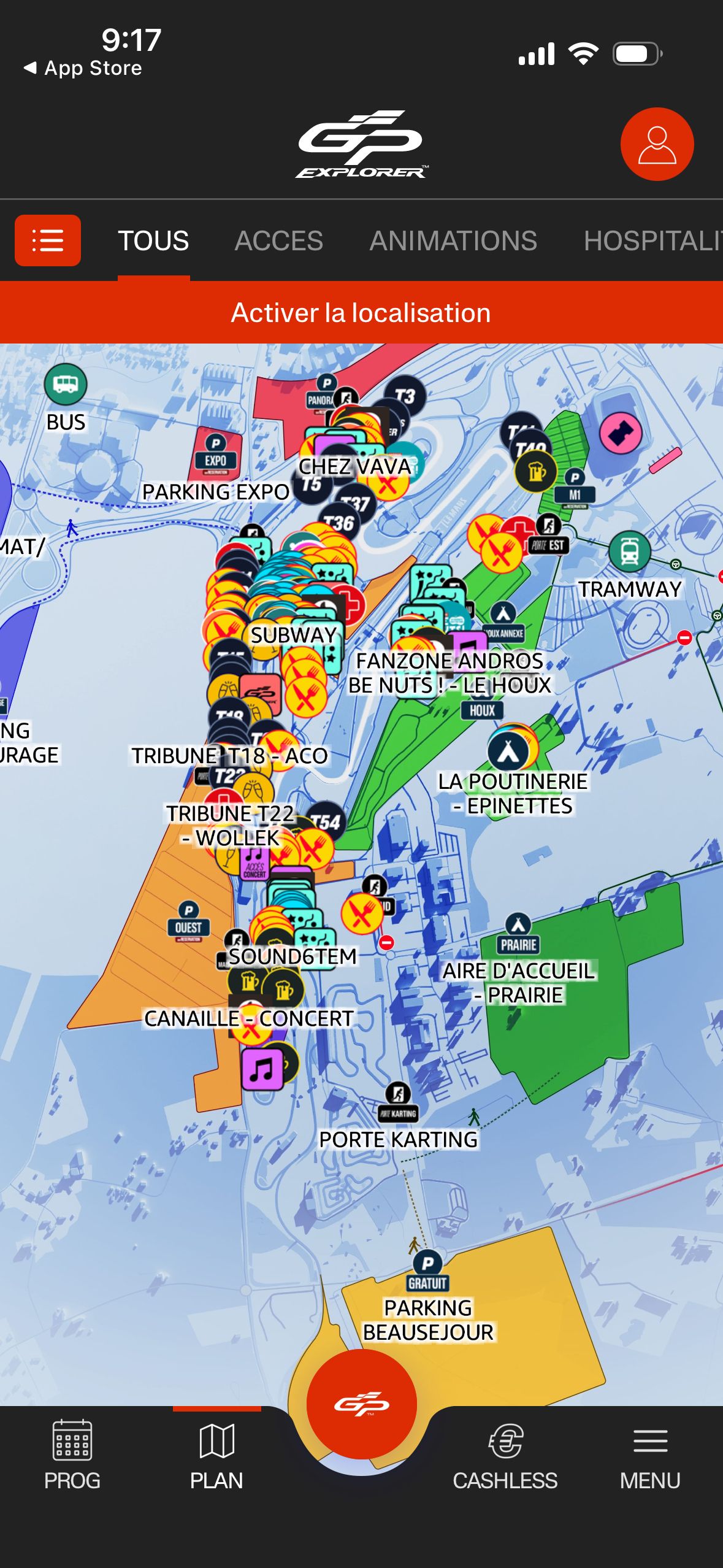 map (GP Explorer - The Last Race)