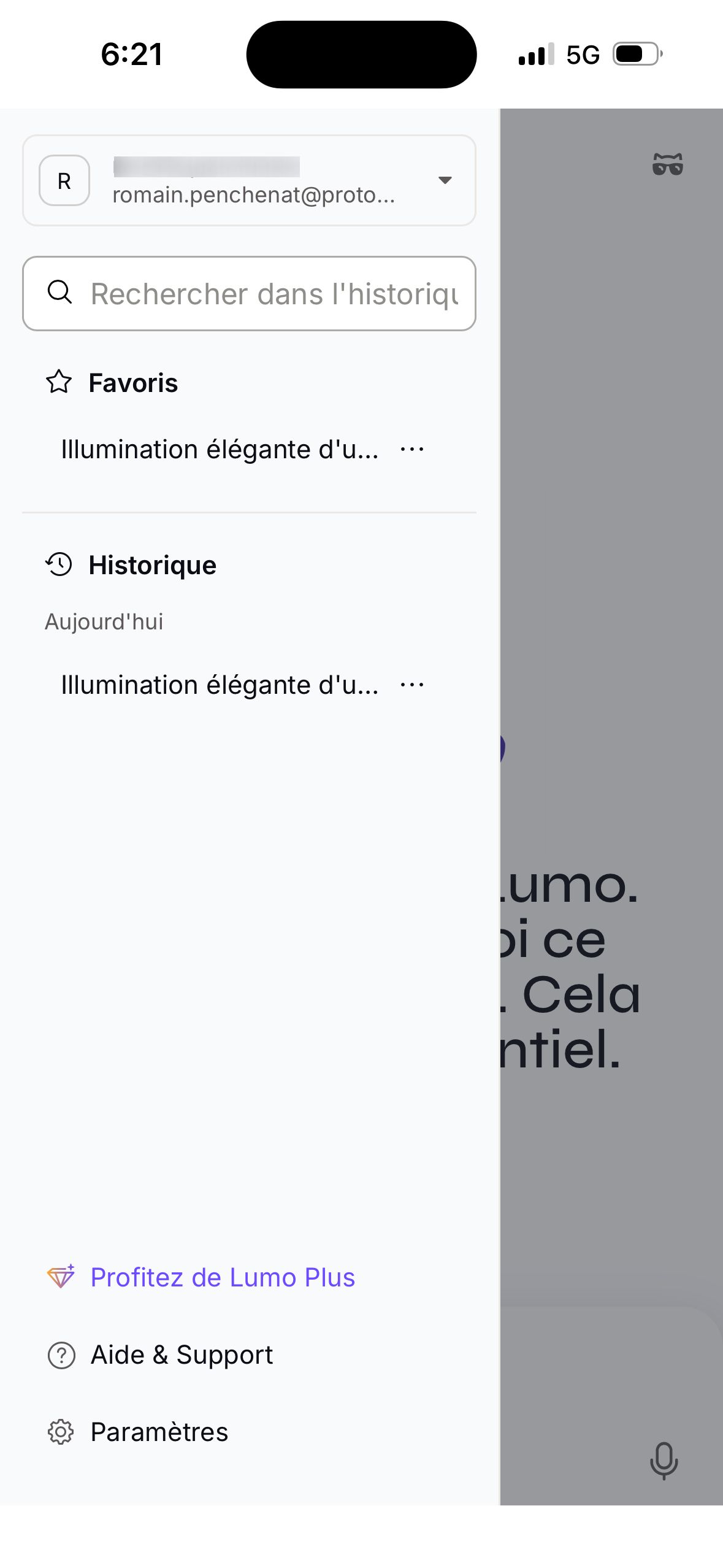 menu (Lumo)