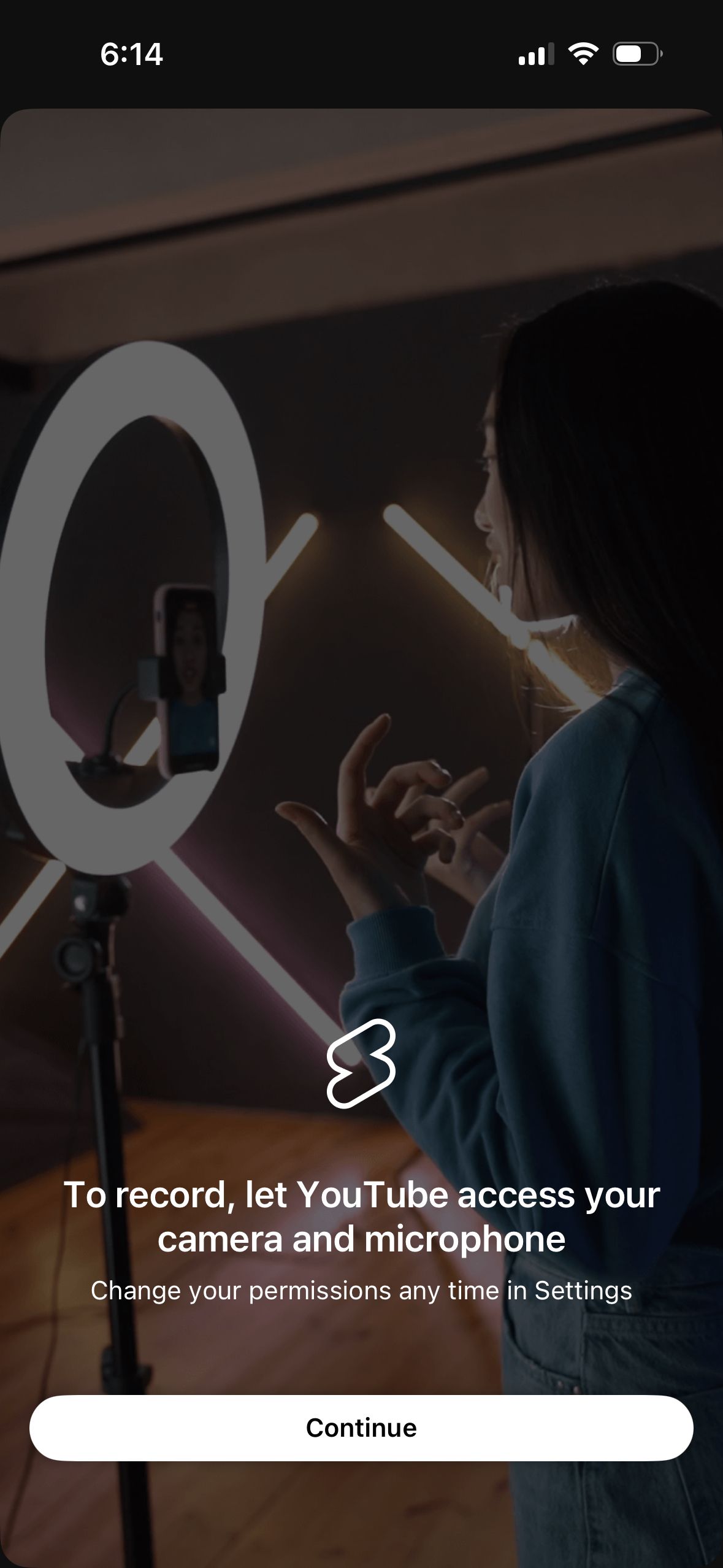 Permission Request (Youtube)