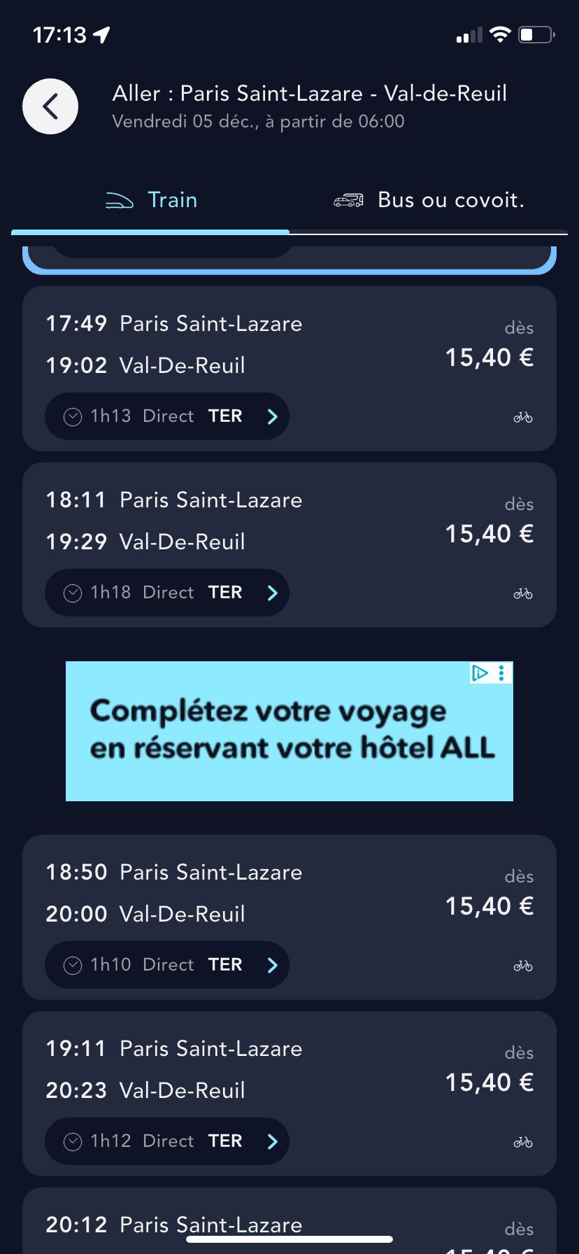 search results (Unknown)