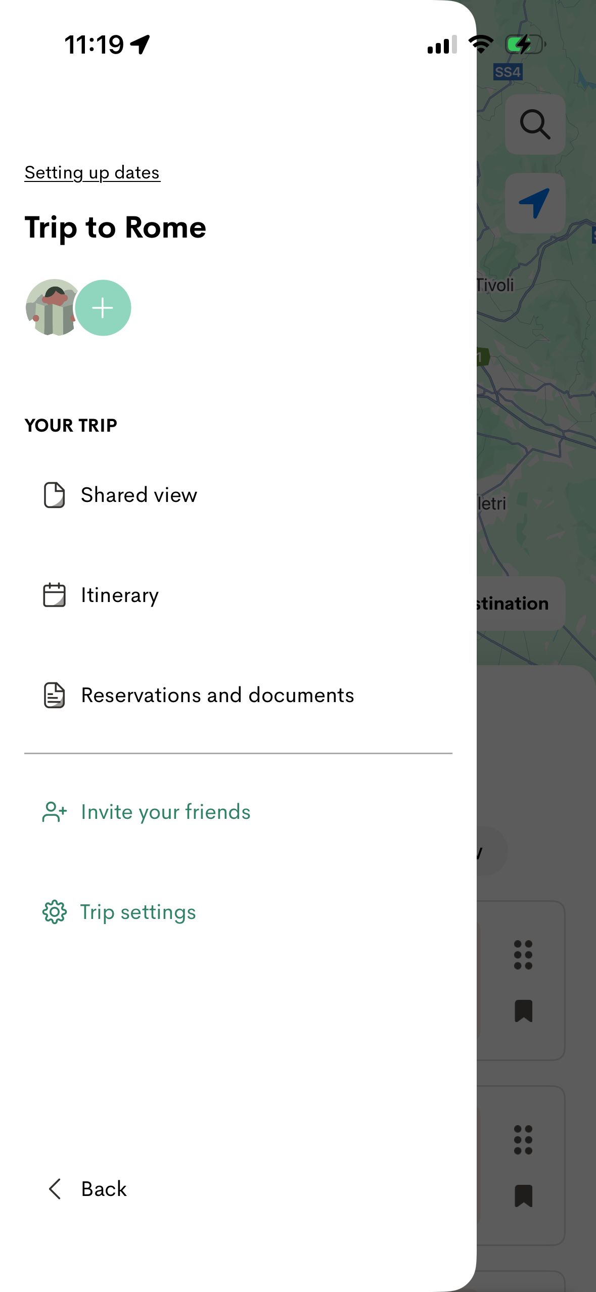 Menu (Passporter)