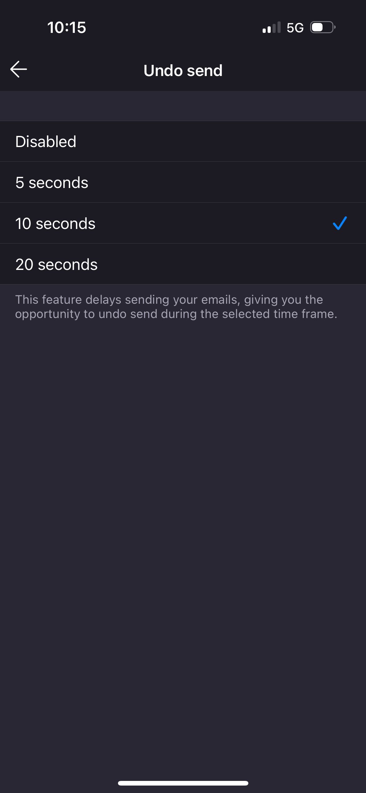 Settings (Proton Mail)