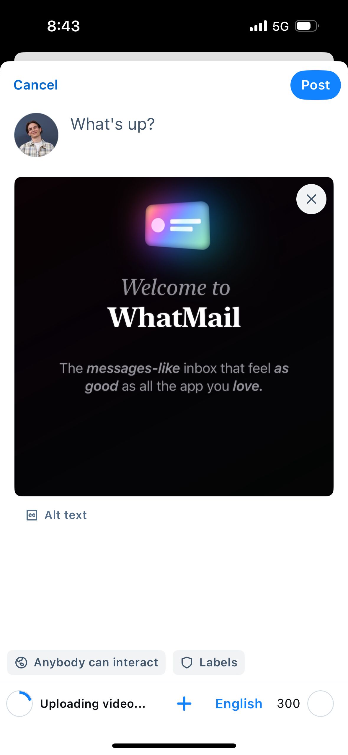Social Media Post Creation (Bluedky)
