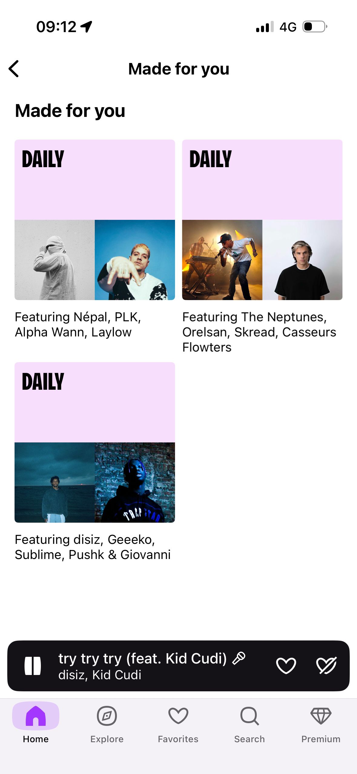 content discovery (Deezer)