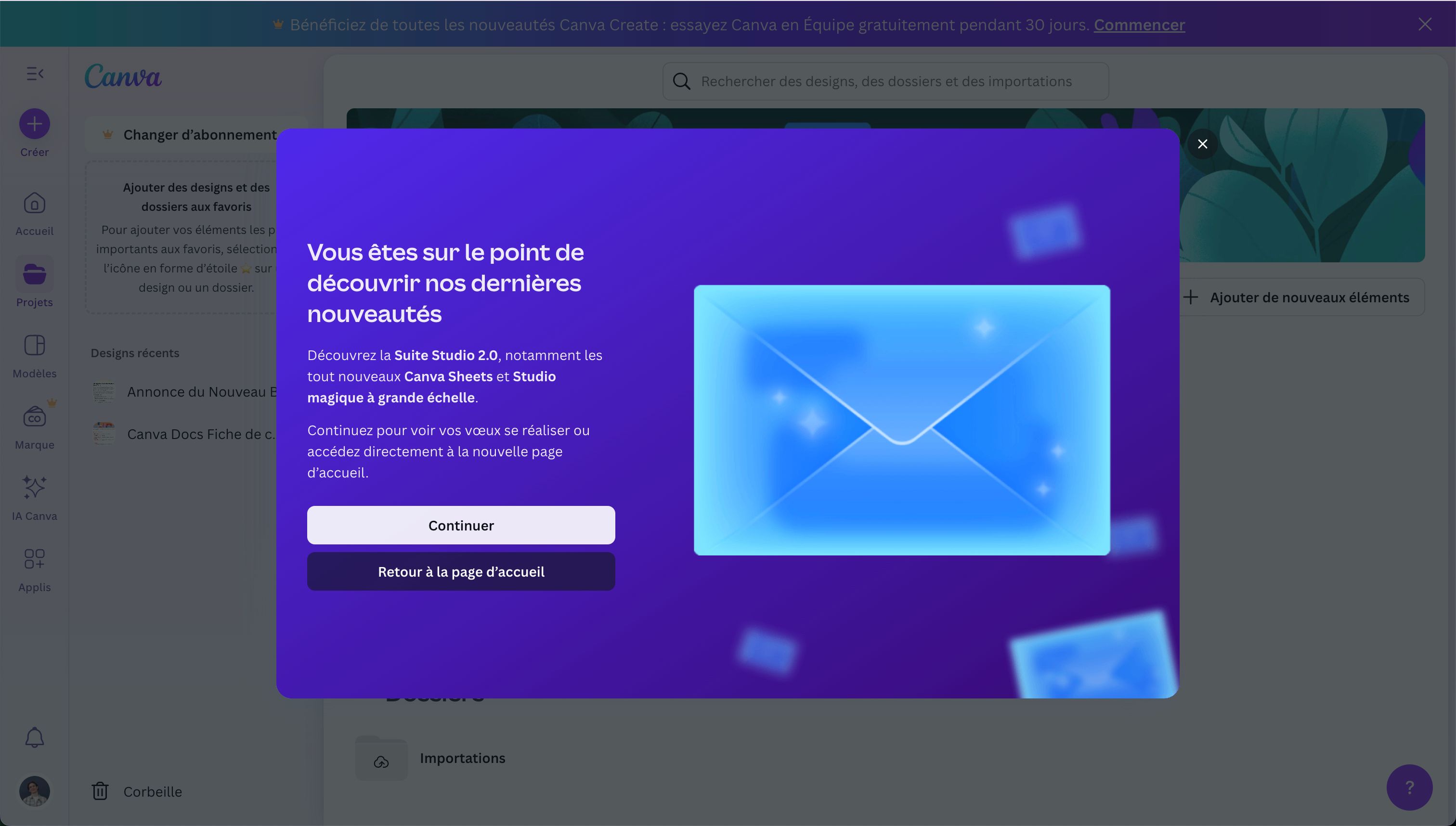 modal (Canva)