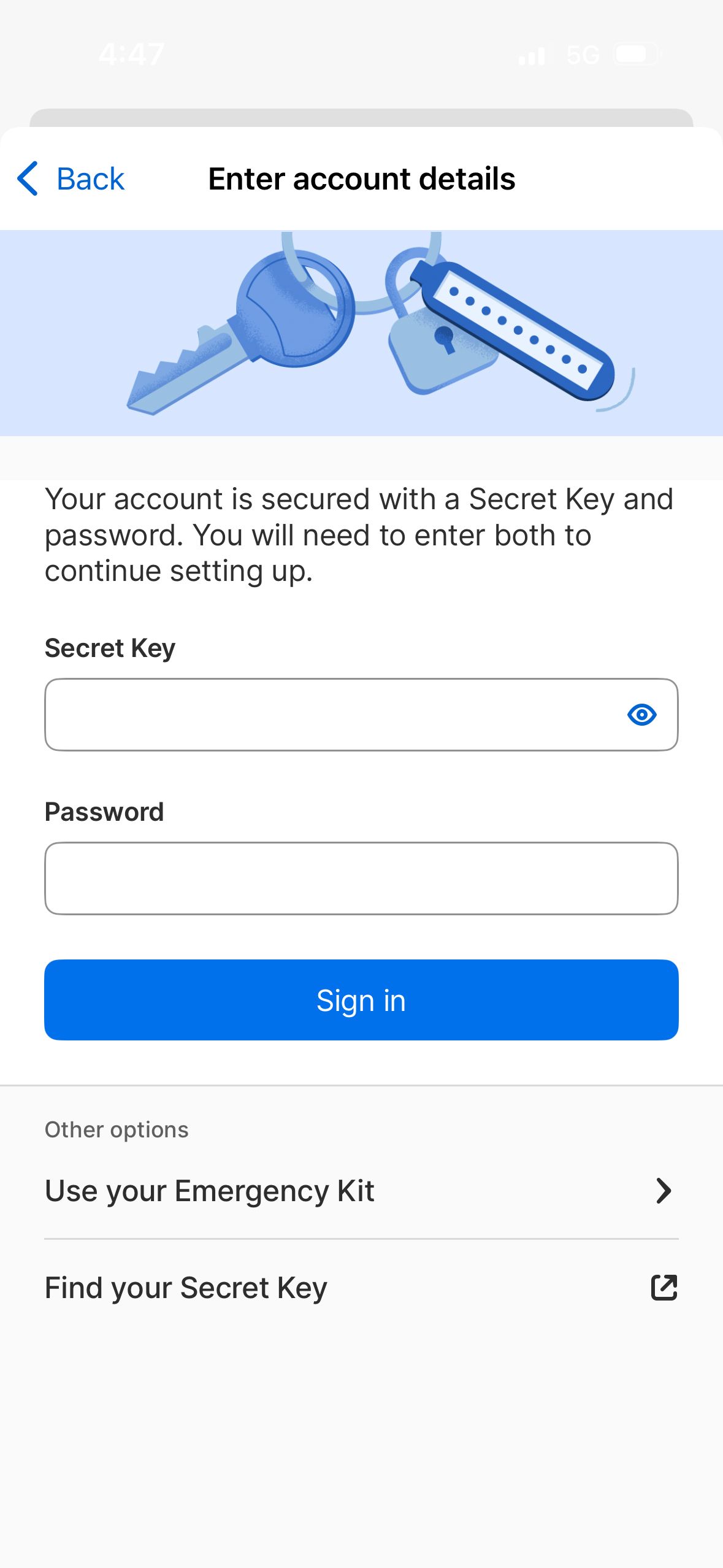 login (1Password)