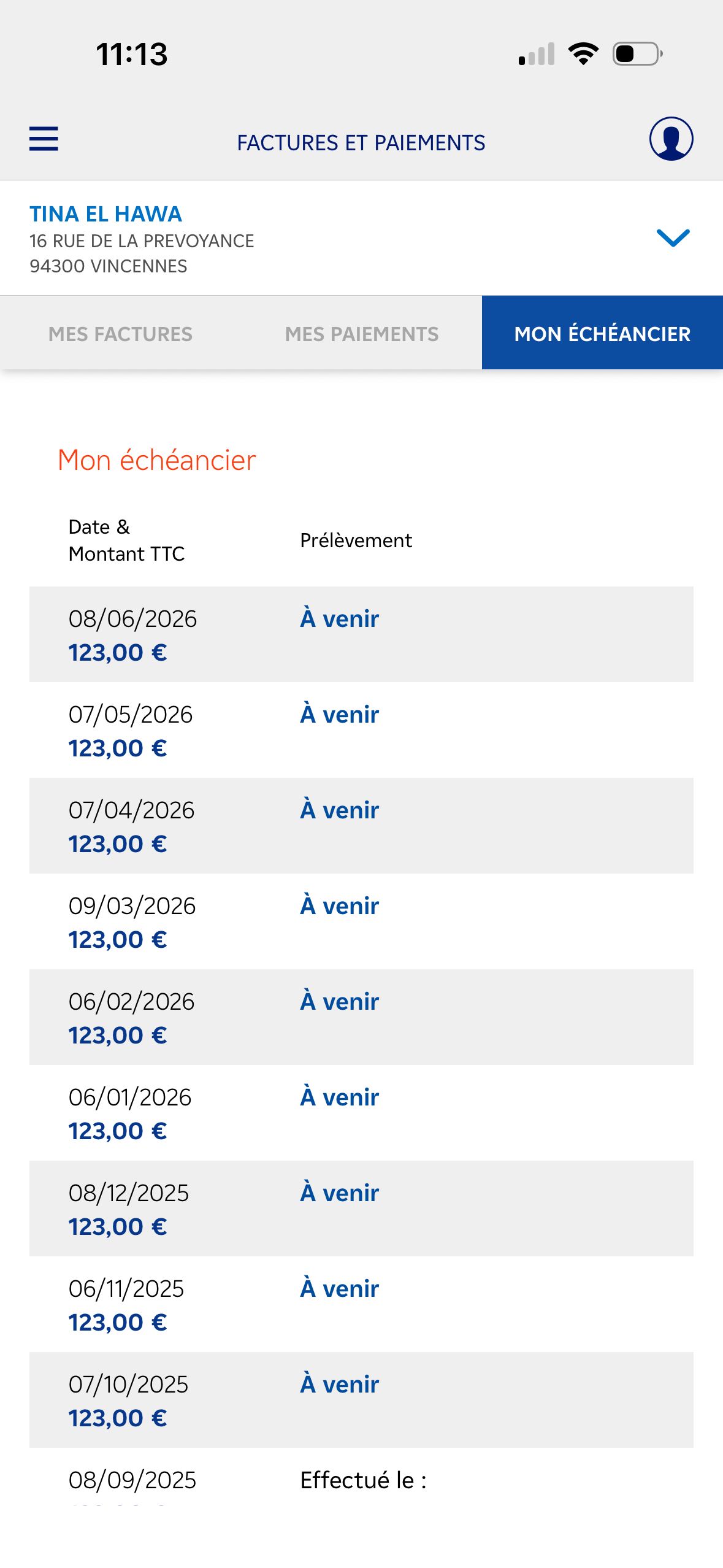 Financial Dashboard (EDF & Moi)