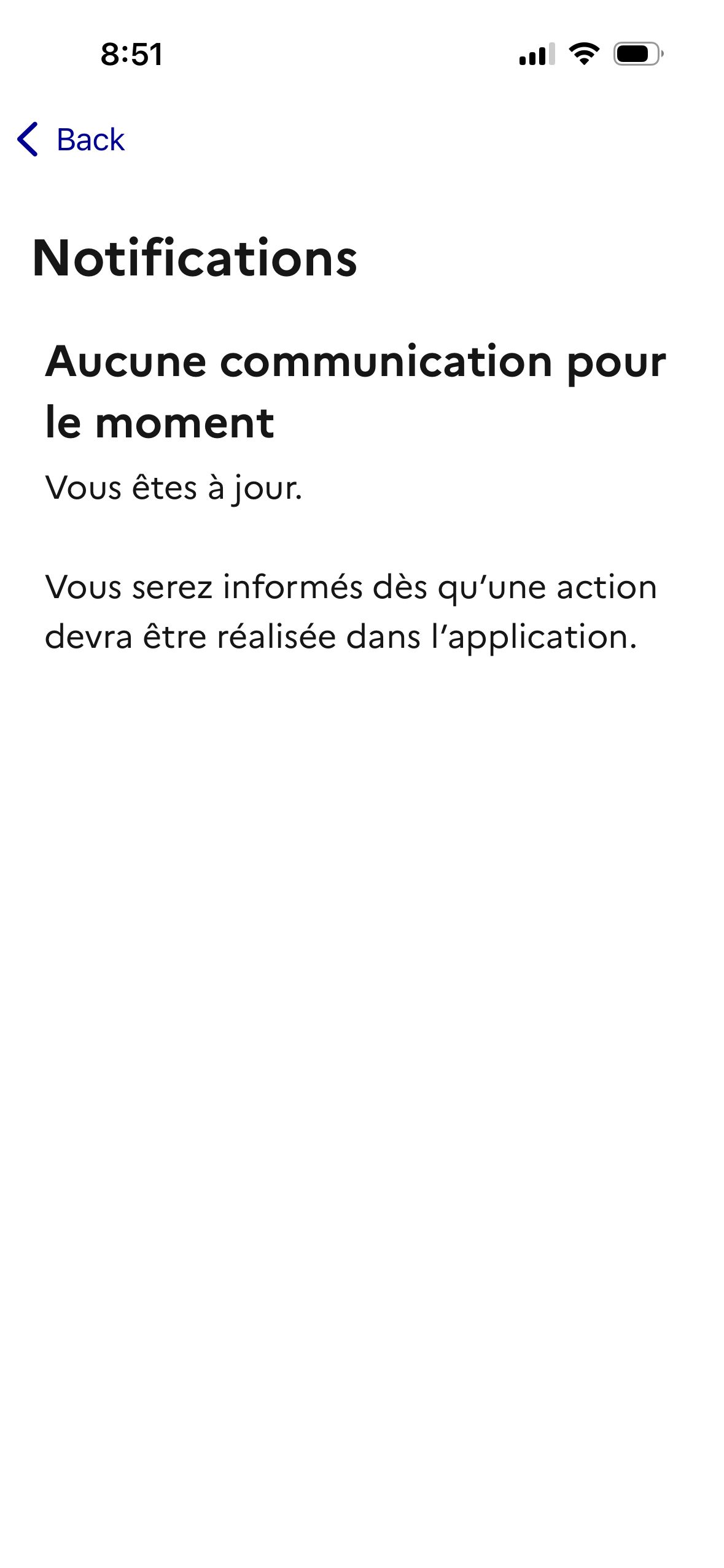 empty state (France identité)