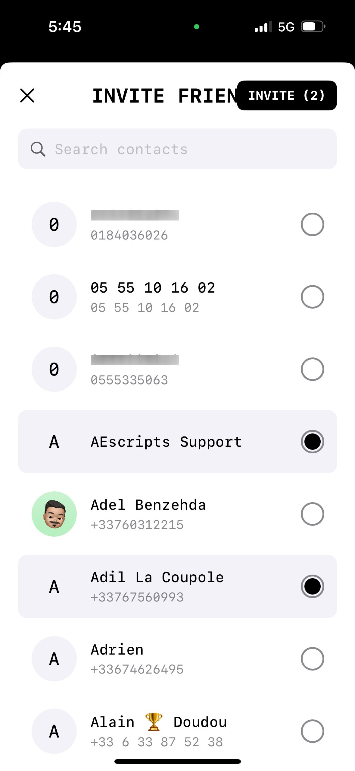 contact_list (Aurascope)