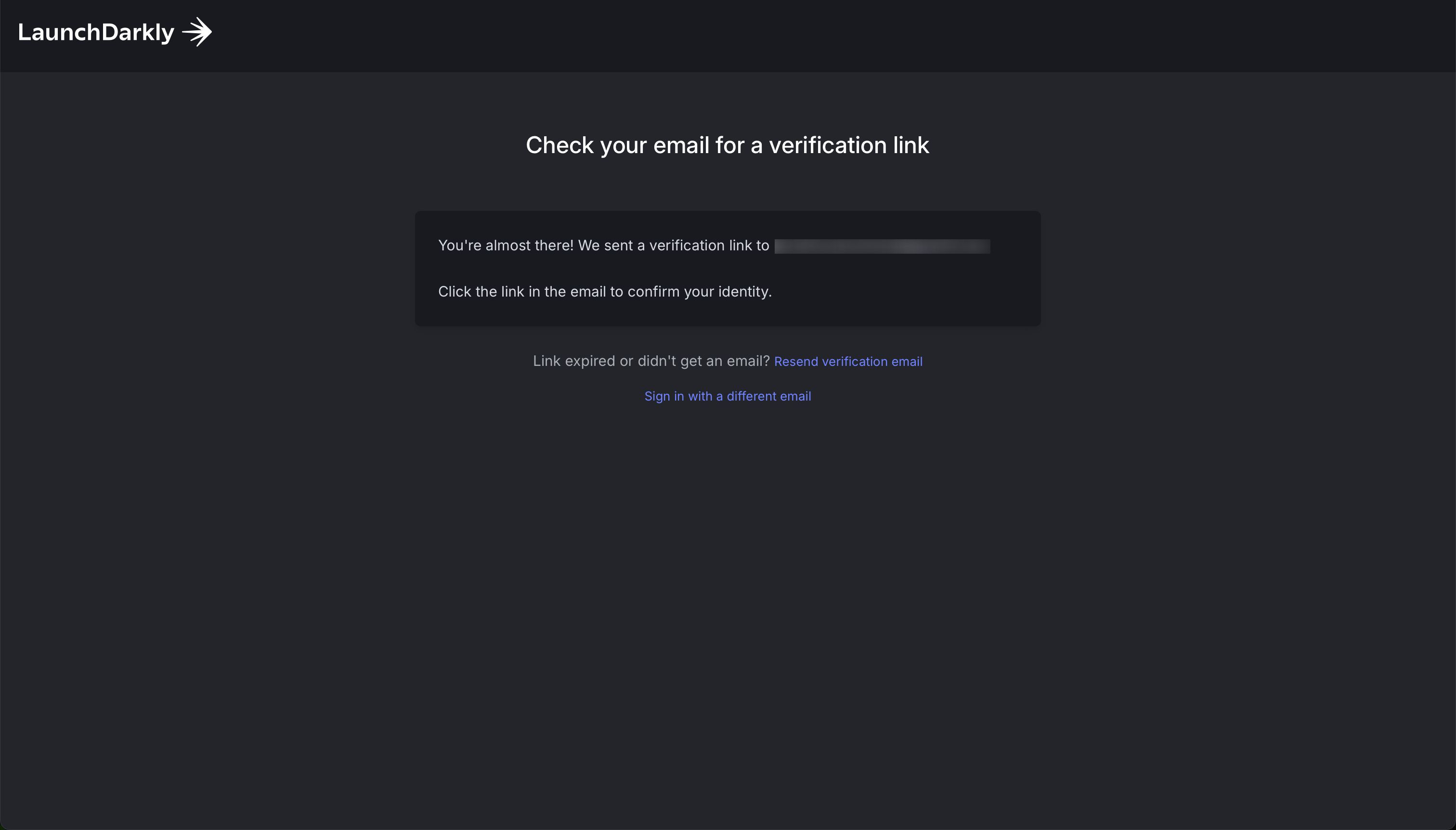 Confirmation (LaunchDarkly)