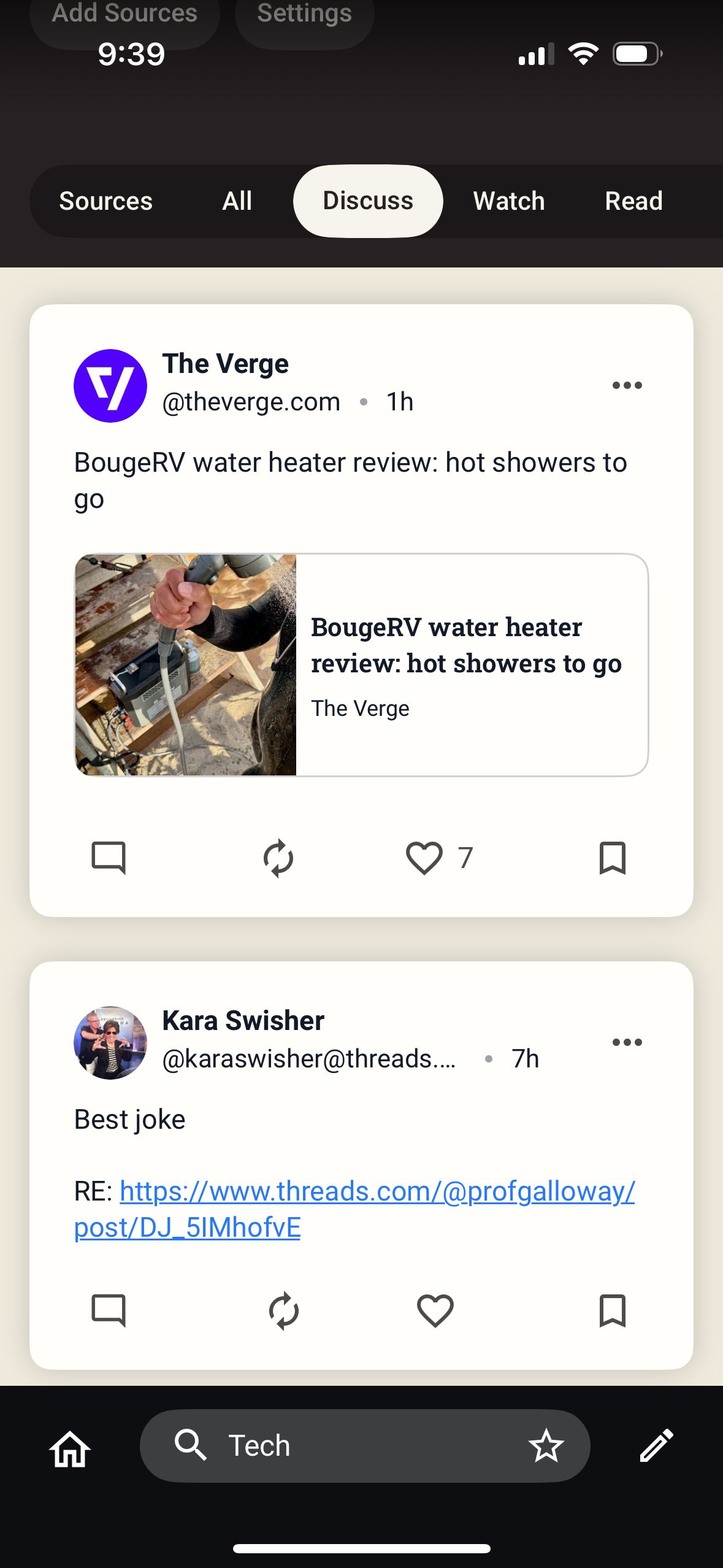 Social Feed (Surf)