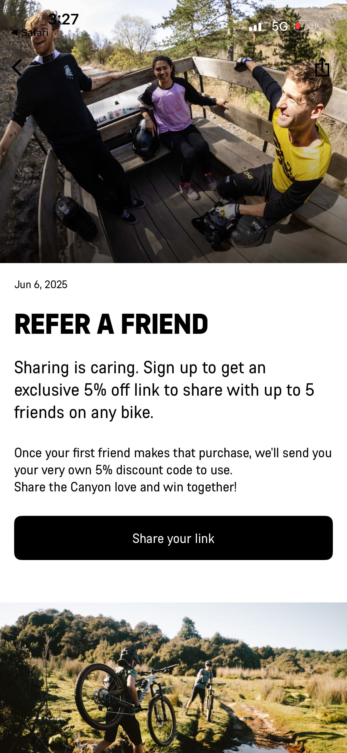 Referral Program (Canyon)