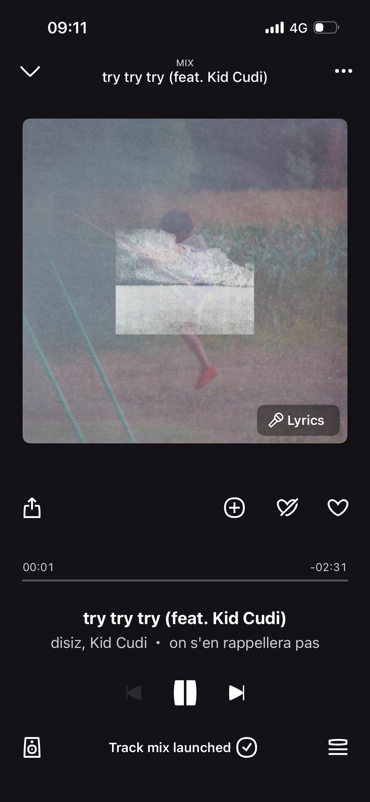 music player (Deezer)