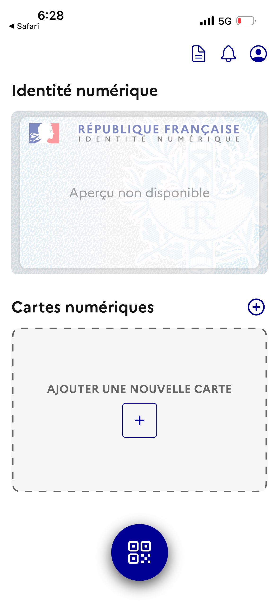 Dashboard (France identité)