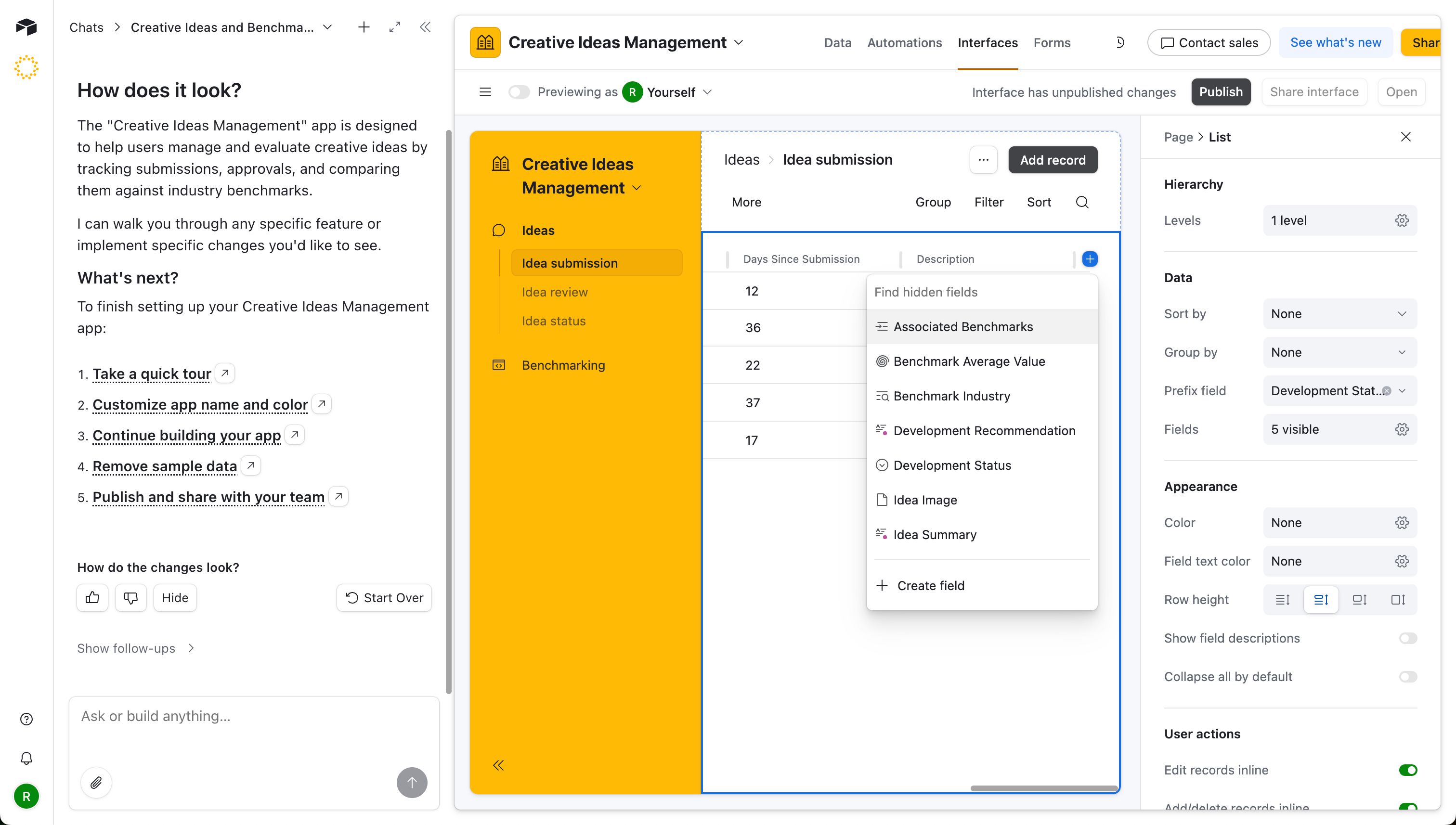 Data Table (Airtable)
