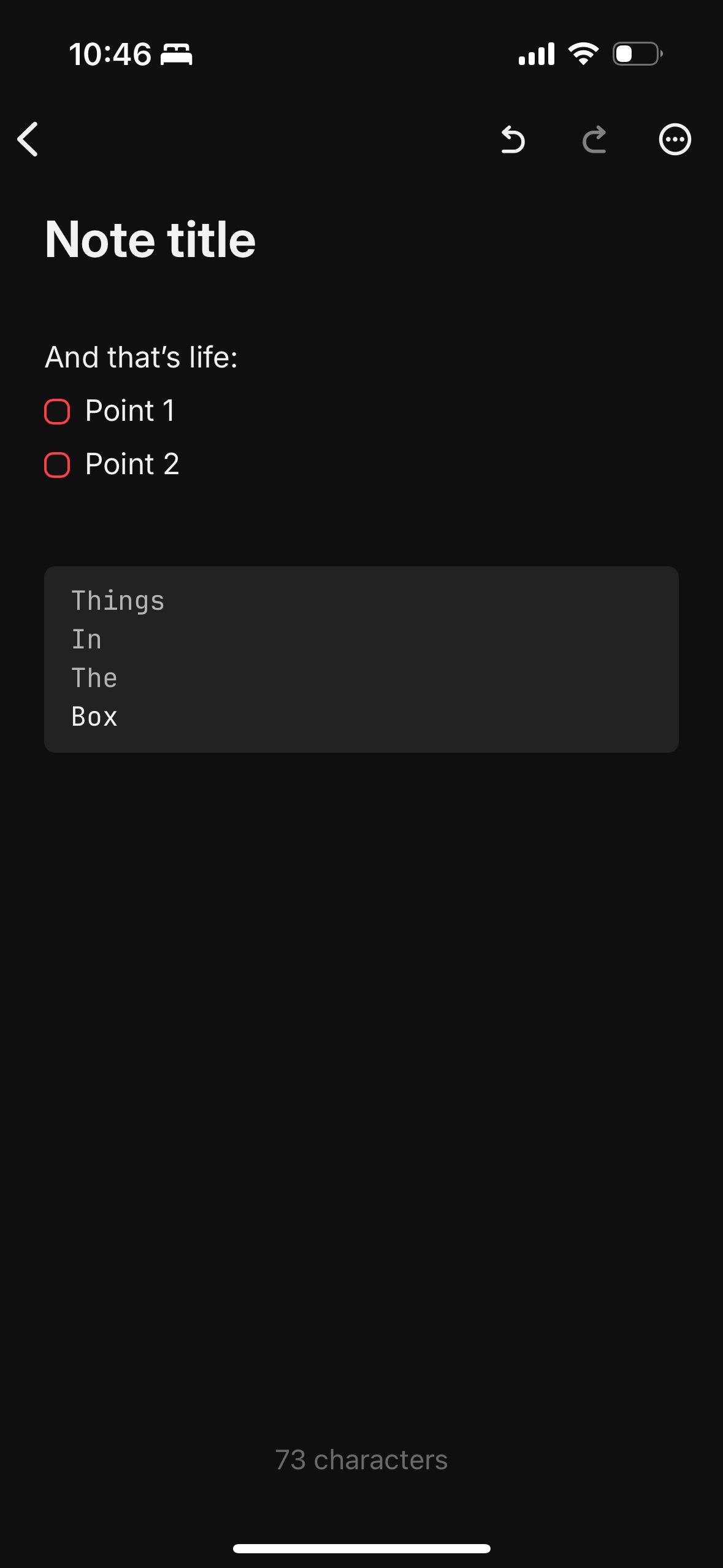 Note (Raycast)