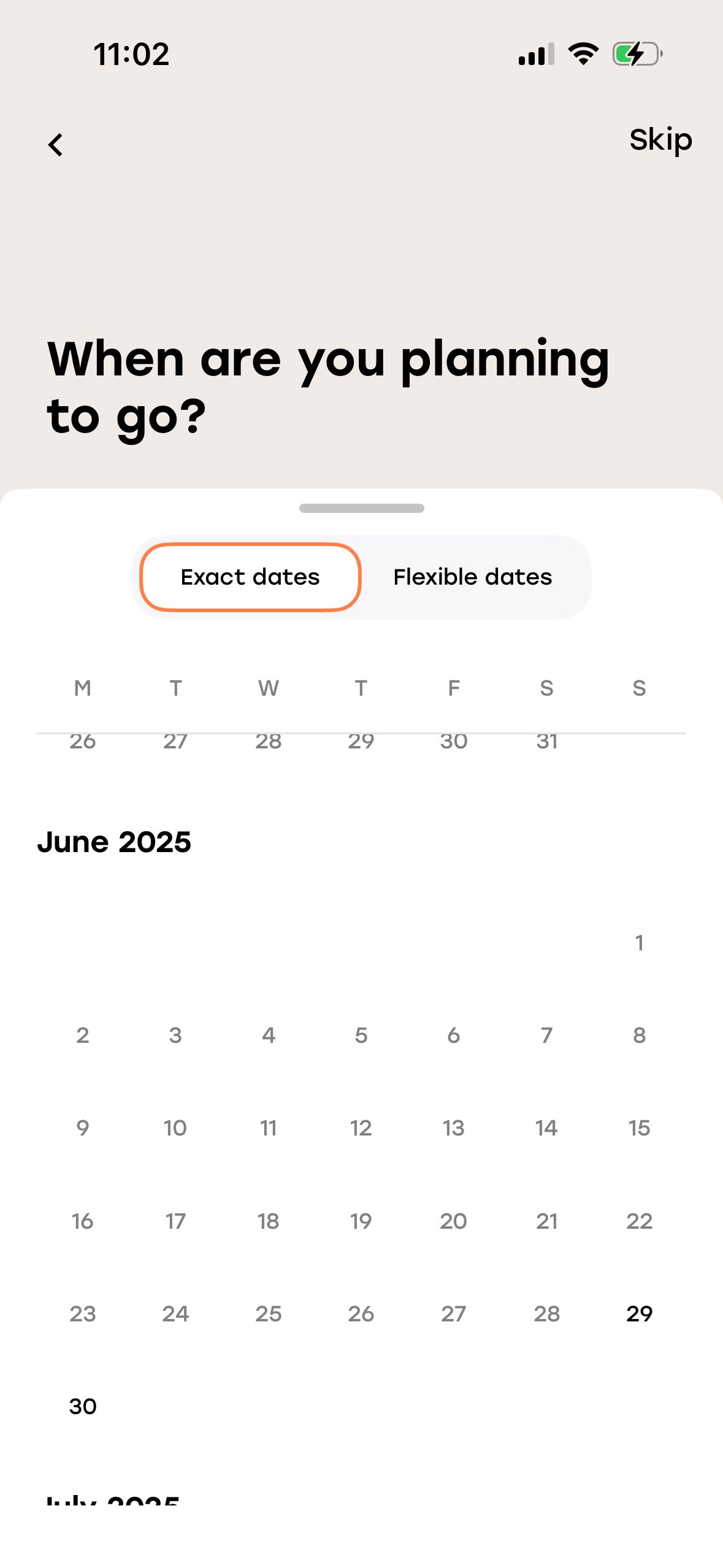 Calendar (Plan & Go)